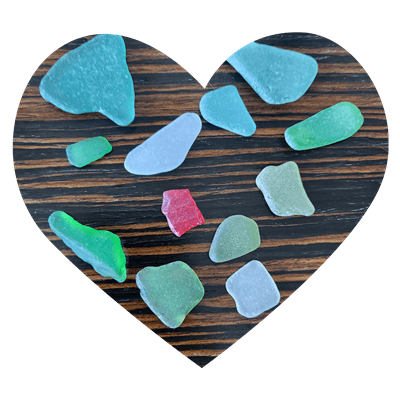 Found Sea glass