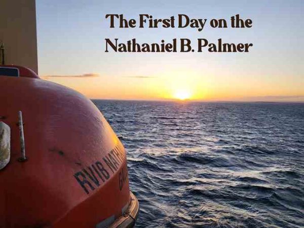 Ship down to Antarctica