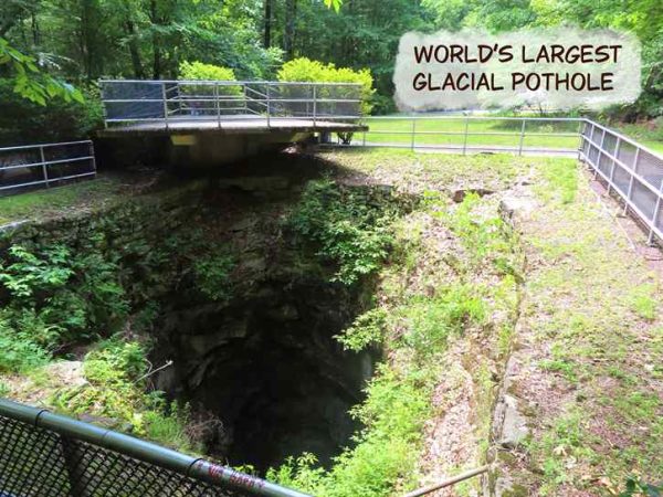 World's Largest Glacial Pothole title